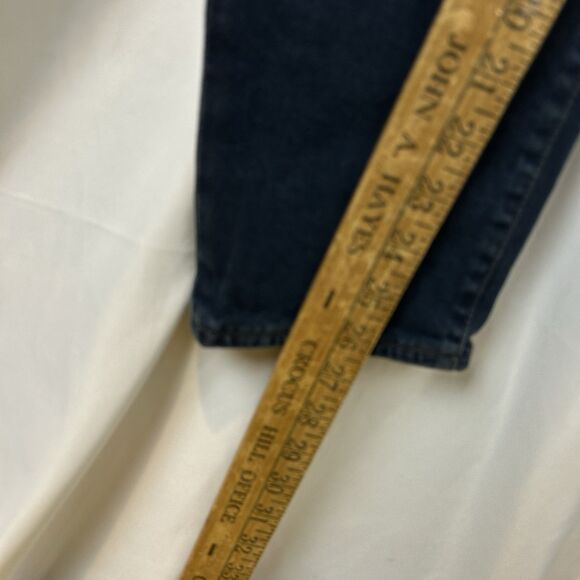 Old Navy O.G. High Rise Straight Leg Jeans Curvy 2 Dark Wash Secret Slim Pockets - Picture 4 of 7